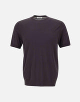 T-shirt in seta e cotone A010 F2002230 PAOLO PECORA