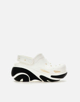 Sandali "Bubble crush clog" CR210061 WHITE CROCS