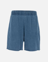 Shorts in jersey di cotone M4138CJAB225 BLUE PURPLE BRAND