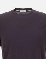 T-shirt in seta e cotone A010 F2002230 PAOLO PECORA