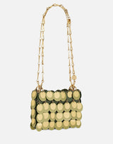 "Kaki sparkle nano bag" 25ASS0137PLX171 M361 RABANNE