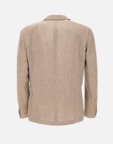 Blazer in lino e seta 25X579 25169490337R CORNELIANI