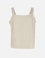 Top in lino e viscosa QP5MR010 1004 KAOS