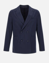 Blazer "Leon cotton Seersucker" S25MTLG401 DARKNAVY OFFICINE GENERALE
