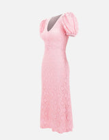 "Lace Puff Sleeve Dress " 114148 1011 ROTATE BIRGER CHRISTENSEN