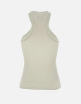 "Ribbed jersey tank top" PS25441200 000 ANDREADAMO