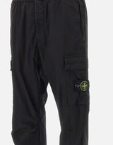 Pantaloni in raso di cotone biologico e lana 3100033S0014 V0029 STONE ISLAND