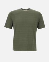 T-shirt in lino TSMC JERLINU570 FILIPPO DE LAURENTIIS