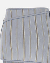 Mini gonna in rayon LW251SK23BL 0092 LOW CLASSIC