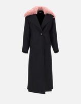 Cappotto in lana 2S099A N0990 BLUMARINE