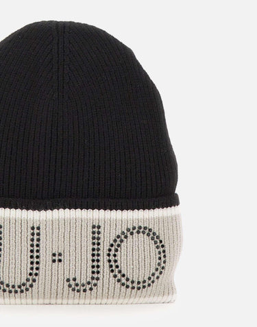 Berretto con logo 2F5011M0300 22222 LIU-JO