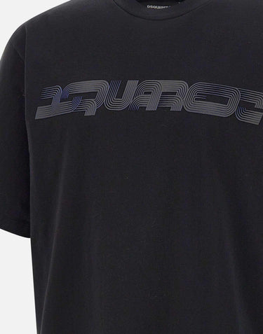 "Loose Fit Tee" S74GD1458 S24583900 DSQUARED2