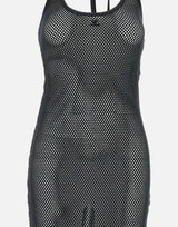 "Holistic mesh long dress" 225JRO625JS0119 9999 COURREGES