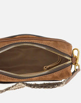 Borsa a tracolla "Nina" in pelle BS12060 CMNASPMCOGNAC GIANNI CHIARINI