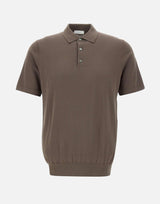 Polo in maglia di cotone DK87037 MORO DIKTAT