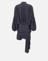 "Satin Strap Tie Dress" 114620 1192 ROTATE BIRGER CHRISTENSEN