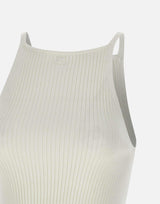 "Signature point rib knit" VESMTO042FI0001 0001 COURREGES