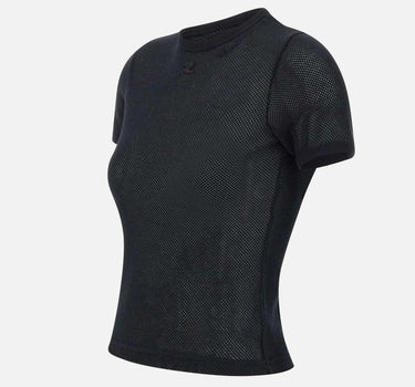 "Signature contrast t-shirt" 125JTS017JS0069 9999 COURREGES