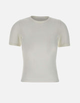"Signature contrast t-shirt" 125JTS017JS0069 0001 COURREGES