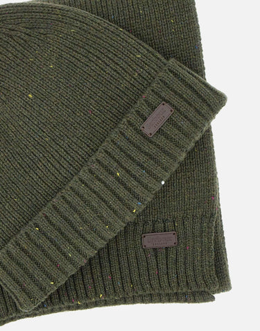 Gift set sciarpa e berretto MGS0047 MGSOL31 BARBOUR