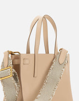 Borsa "Altea" in pelle BS11040 CREAM GIANNI CHIARINI