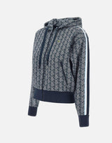 Felpa in maglia jacquard SF7606 525 LACOSTE