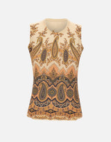 Top in seta e cashmere WRKE0238 AKA03X0822 ETRO