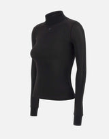 Maglia "Reedition Second Skin" PERJTO029JS0115 BLACK COURREGES