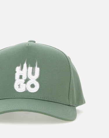 Cappello da baseball "Marsel-Smokey"  in cotone<BR/> 50533432 343 HUGO