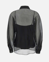 Camicia in organza di seta 2516261024600 002 MAX MARA STUDIO