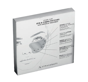 "Over size eye cheek & Patches" 4 trattamenti 8127720196BOX 447 AKSIMONEBELLI 