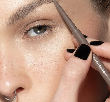 AKSIMONEBELLI Matita Sopracciglia Alta Precisione "Micro Eyebrow Pencil n.03 Wenge" BROWN Donna 