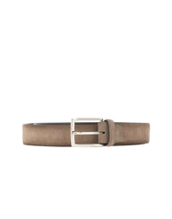 ALBERTOLUTI Cintura in pelle scamosciata BEIGE Uomo 
