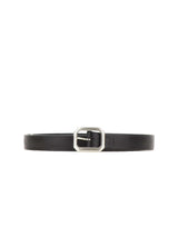 ALBERTOLUTI Cintura in pelle BLACK Uomo 