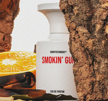 BORNTOSTANDOUT Eau de Parfum "Smokin' Gun" 50ml WHITE Unisex 