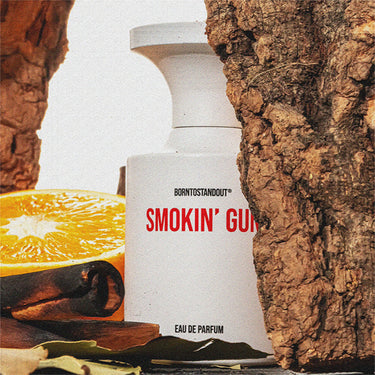 BORNTOSTANDOUT Eau de Parfum "Smokin' Gun" 50ml WHITE Unisex 