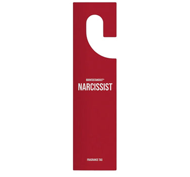 BORNTOSTANDOUT Fragrance Tag "Narcissist" 70gr RED Unisex 