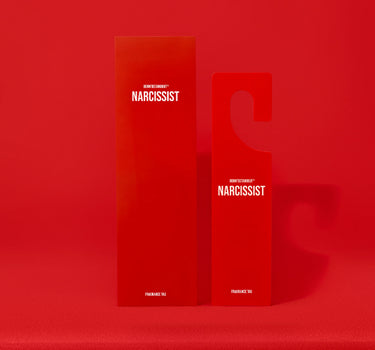 BORNTOSTANDOUT Fragrance Tag "Narcissist" 70gr RED Unisex 