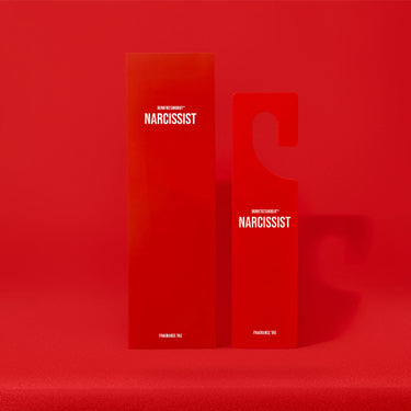 BORNTOSTANDOUT Fragrance Tag "Narcissist" 70gr RED Unisex 