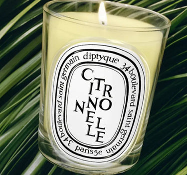 DIPTYQUE Candela "Citronnelle" 190gr WHITE Unisex 