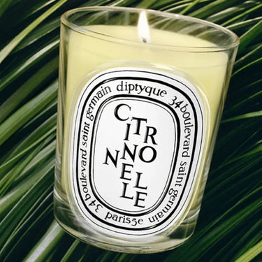 DIPTYQUE Candela "Citronnelle" 190gr WHITE Unisex 