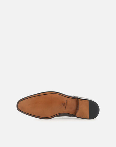 Stringate "F.J Lav. GY" in pelle 765MONTELLA CU08 DUCA DEGLI ABRUZZI 