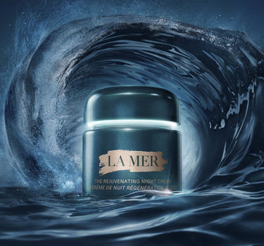 LA MER "The Rejuvenating Night Cream" 15ml BLUE Donna 