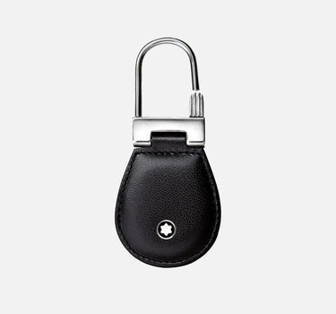 MONTBLANC Portachiavi " Meisterstuck" in pelle BLACK Uomo 