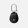 MONTBLANC Portachiavi " Meisterstuck" in pelle BLACK Uomo 