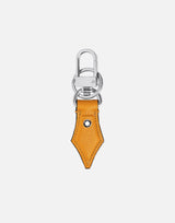 MONTBLANC Portachiavi a Forma di Pennino in Pelle Sartorial YELLOW Uomo 