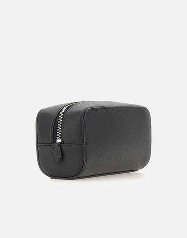 MONTBLANC Trousse da toilette in pelle Sartorial BLACK Uomo 