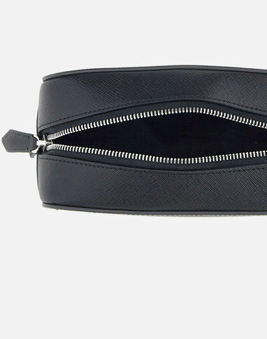 MONTBLANC Trousse da toilette in pelle Sartorial BLACK Uomo 