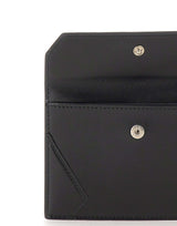 MONTBLANC Portacarte con zip BLACK Uomo 