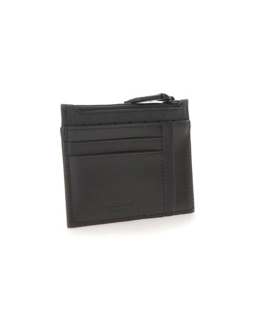 MONTBLANC Portacarte in Pelle Extreme "Meisterstuck" BLACK Uomo 